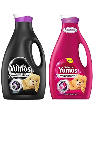 Yumoş Siyahlar ve Renkli Giysiler Için Çamaşır Deterjanı 2'li 2520 ml