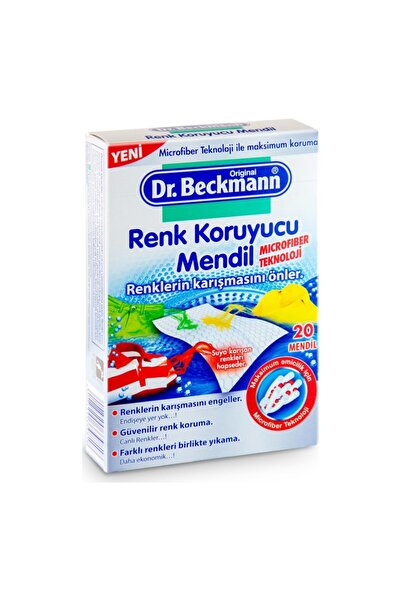 Dr.Beckmann Dr Beckmann Renk Koruyucu Mendil 20 Li