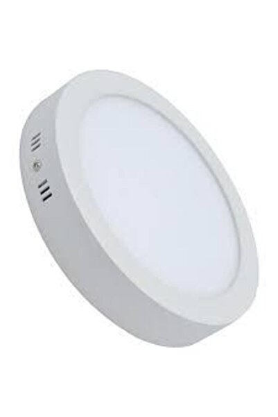 Genel Markalar 18w Yuvarlak Beyaz Işık Sıvaüstü Slim Panel Tavan Aydınlatma A...