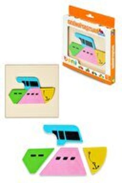 Bemi Sevimli Taşıtlar Puzzle Vapur