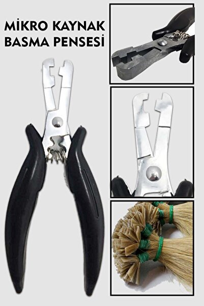 PRODİVA Mikro Kaynak Saç Basma Pensesi - Keratin Saç Kaynak