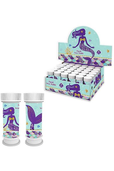 BalonEvi Tpd0031 - 36 Pieces Shimmering Mermaid Balloon Foam Box