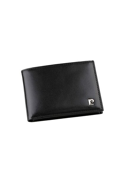 Pierre Cardin Men's Black Wallet Card Holder 0-75S