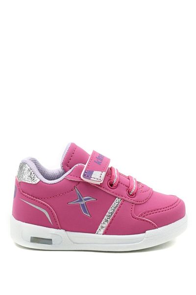 Kinetix Kreja Pu 1pr Fuchsia Girl's Sneakers