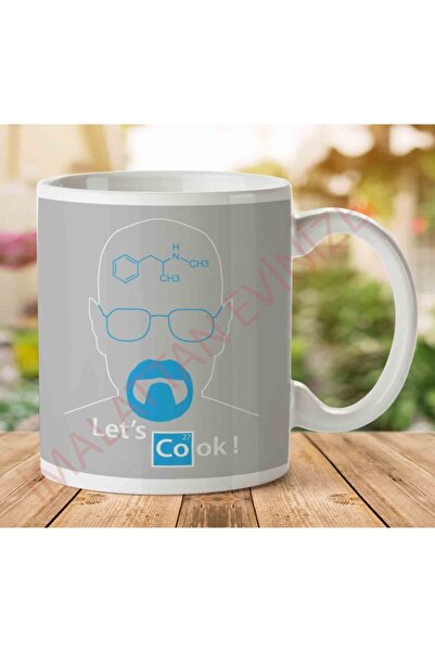 ART HEDİYE 1-819 كوب كوب مطبوع على الجانبين من Heisenberg Lets Cookjpeg