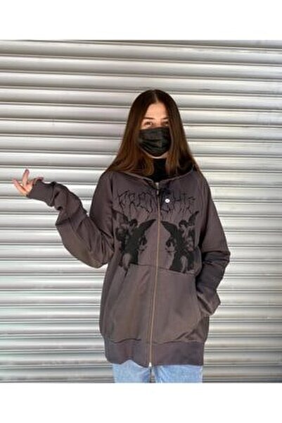Köstebek Favoriconsept - Frenchie Angel Unisex Kapüşonlu Fermuarlı  Sweatshirt Fiyatı, Yorumları - Trendyol