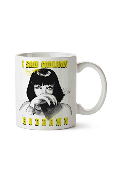 ART HEDİYE Pulp Fiction Two Sided Printed Mug