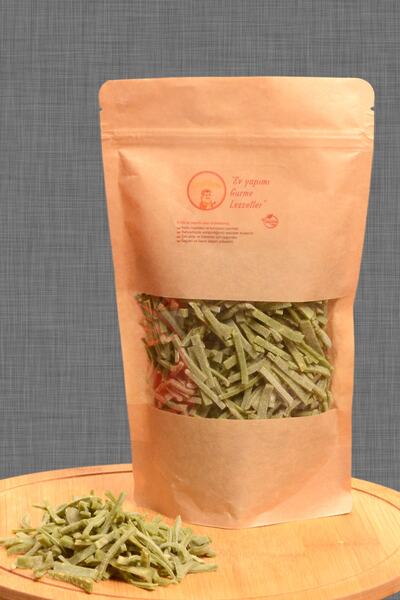 Lezzetli Renkler Ev Yapımı Ispanaklı Erişte Yeni Mahsül 250 gr