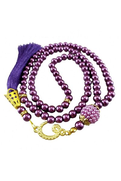 HAC 10 Purple Pearl Rosary
