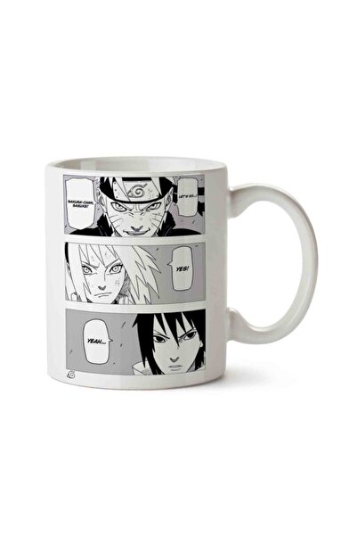ART HEDİYE كوب ناروتو تريو كوميدي مطبوع على الجانبين