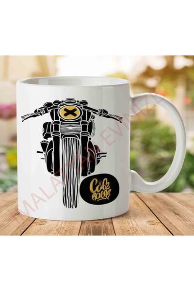 ART HEDİYE كوب كافيه ريسر درافت مطبوع على الجانبين