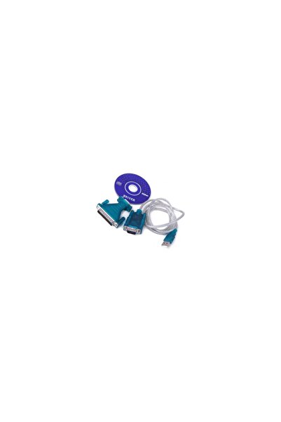 Platoon Oem Usb 2.0 To Rs232 Seri Com Db9 Kablo + 25 Pin Erkek 9 Pin Dişi Lpt...