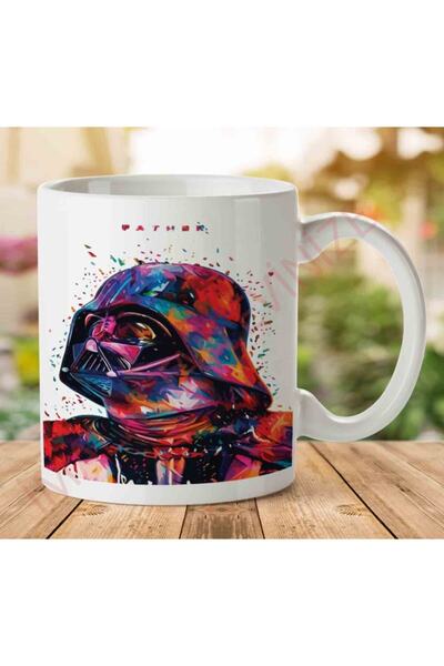 ART HEDİYE كوب مطبوع عليه وجهين من Darth Father Star Wars