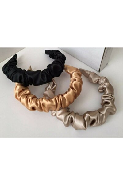 Shopiolog Σετ κορώνα μαζεμένο σατέν 3 τεμαχίων