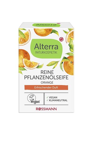 Alterra Herbal Soap 100% Natural Orange Oil 100 G