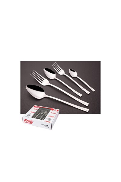 FMS طقم أدوات مائدة 8028 مكون من 60 قطعة في علبة | 18/10 |   304 فولاذ مقاوم ...