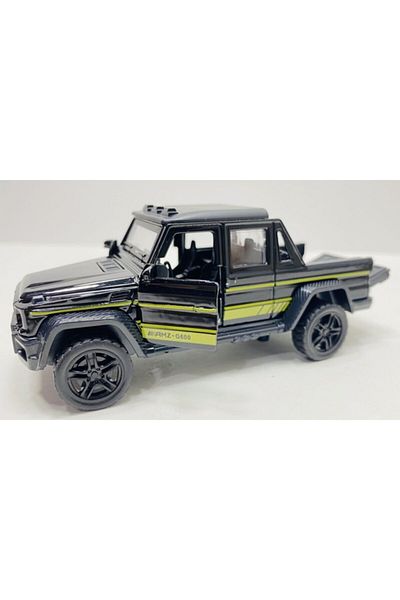 toysandmore باب السيارة المعدني بيك اب موديل باب صندوق السيارة يفتح 12 سم باللون الأسود