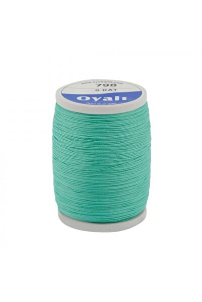 ATMACA TUHAFİYE Brodat manual cu etamină cu punct în cruce din mătase artificială cu 6 straturi Culoare ață nr.: 798