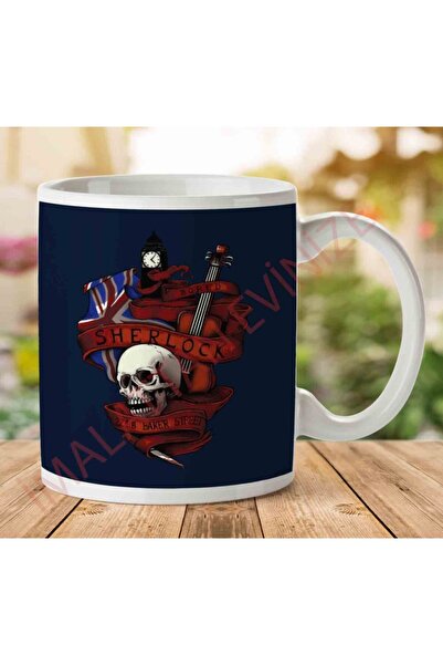 ART HEDİYE كوب بوريد شيرلوك 221 بي بيكر ستريت مطبوع على الجانبين