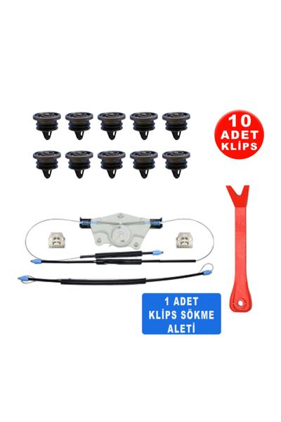 Star Klips Cam Kriko Tamir Seti Sol Ön Seat Toledo 2 1999-2005 Seat Leon 1999...