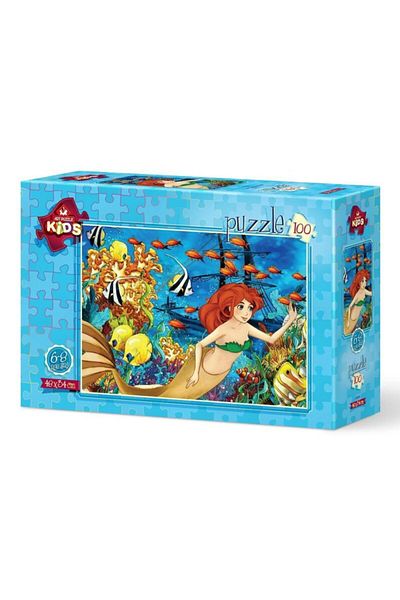 Art Puzzle Art Children's Puzzle Sunken Ship 100 Piece Puzzle