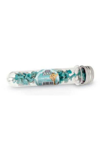 Mas Map Nail in Colored Glass Tube