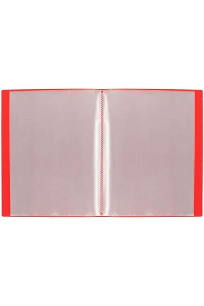Bafix 40 Pieces Red A4 Catalog File
