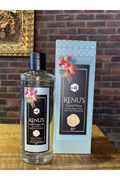 Renatus Renu's Tropikal Yağmurları Aloeveralı Parfümlü Kolonya