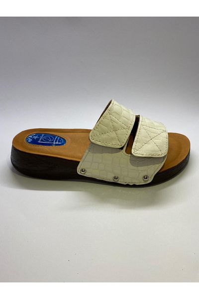 Siyo Comfort Memory Foam Sole Genuine Leather Hallux Valgus Bone Protrusion and Heel Spur Slippers