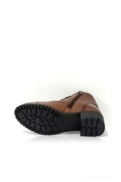 Voyager Taba Nata Hakiki Deri Kadın Bot