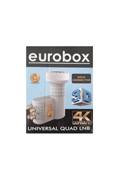 EUROBOX LNB 4'lü Dört Çıkışlı Lnb-4 Adet F Konnektör