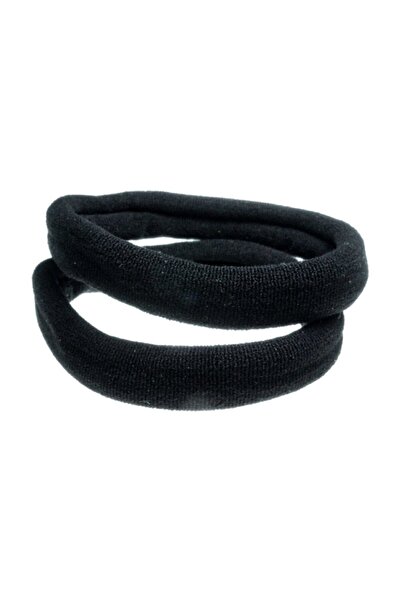 Shopiolog Μαύρη λαστιχένια πόρπη 20 τεμαχίων