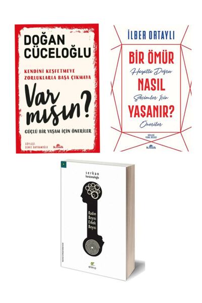 ELMA Yayınevi Doğan Cüceloğlu Var Mısın?+ Ilber Ortaylı Bir Ömür Nasıl Yaşanı...