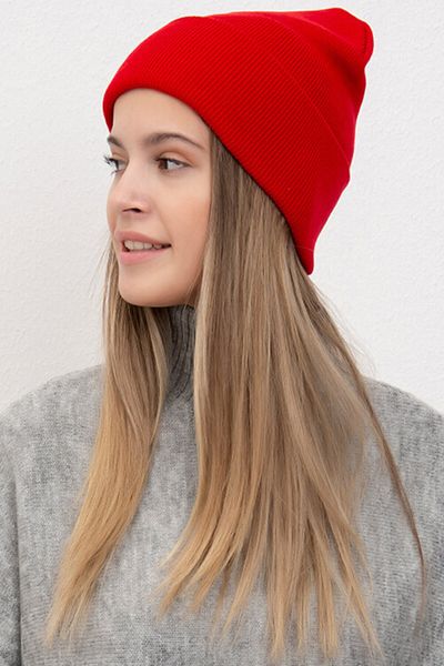 Mıçı Cameo Folded Red Unisex Beret