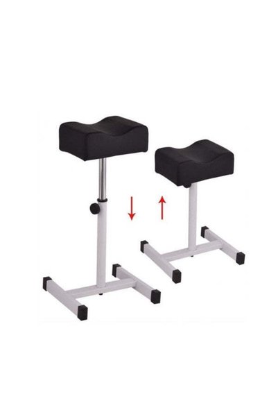 Cosmeticos Adjustable pedicure stand - black