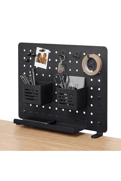 Spigen Panou organizator de birou pentru panou perforat de birou cu prindere ...