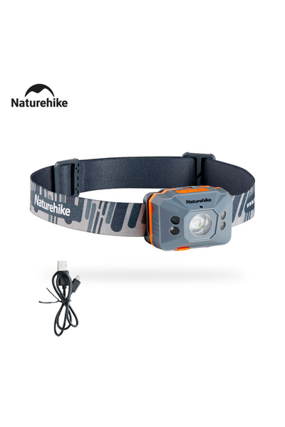 Naturehike Gary Camping Light Ultralight IPX4 Waterproof Sensor Headlight 42h...
