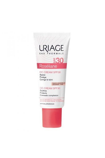 Uriage Cremă CC anti-roșeață Roseliane cu SPF 30, 40 ml