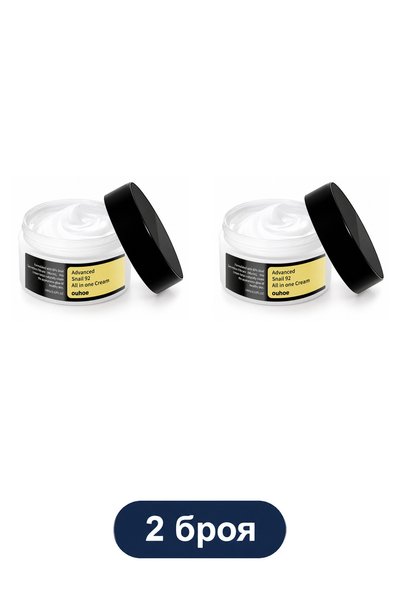 OEM Moisturizing Face Cream with Snail Extract 2 x 100 g