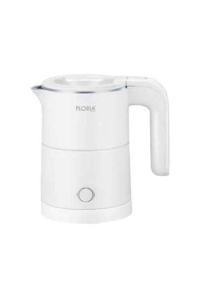 Floria Fierbător electric ZLN1735, 500 ml, 1000W, pereți dubli, oțel inoxidab...