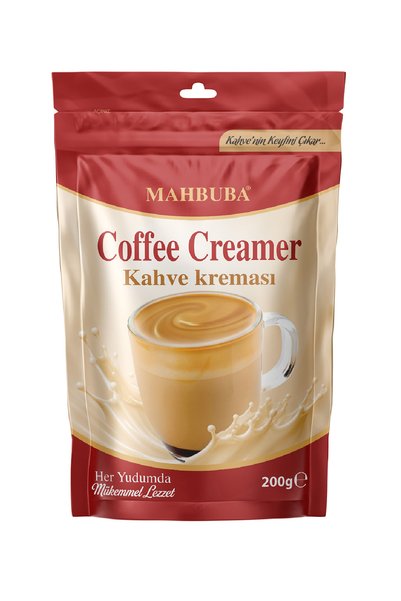 Mahbuba Kahve Kreması Beyazlatıcı Süt Tozu 200gr Poşet
