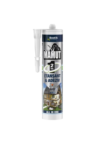 Den Braven Adeziv și etanșant universal Mamut Seal, alb, 290 ml / D 1184111