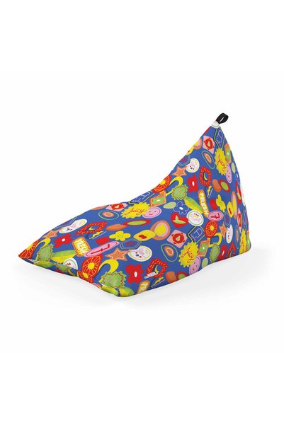 Updeco Fotoliu Puf Bean Bag tip Lounge, impermeabil, pentru interior/exterior...