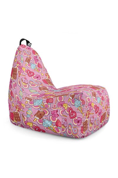 Updeco Fotoliu Puf Bean Bag tip Chill, sac interior, impermeabil, de interior...