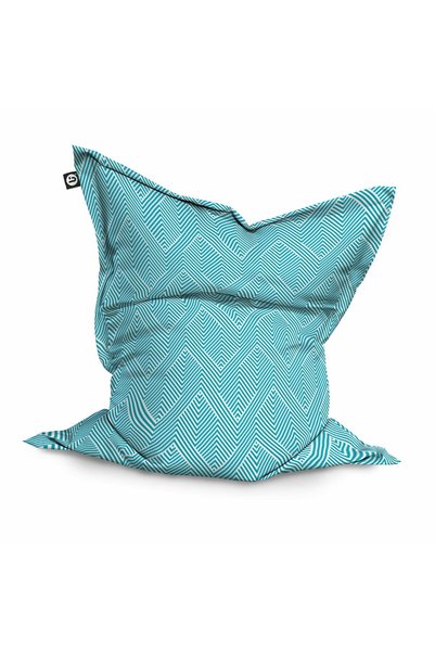 Updeco Fotoliu Puf Bean Bag tip Perna, impermeabil, indoor/outdoor, sac inter...