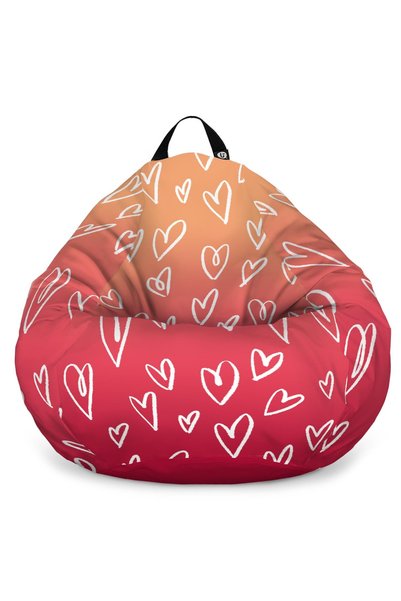 Updeco Fotoliu Puf Bean Bag tip XL, impermeabil, interior/exterior, sac inter...