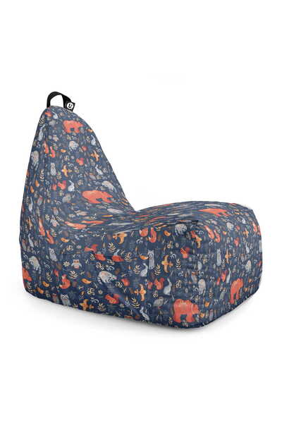 Updeco Fotoliu Puf Bean Bag tip Chill, sac interior, impermeabil, indoor/outd...