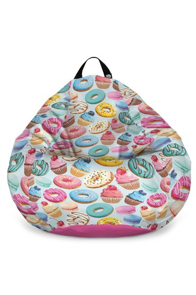 Updeco Fotoliu Puf Bean Bag tip Para L, impermeabil, indoor/outdoor, sac inte...
