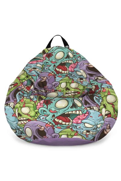 Updeco Fotoliu Puf Bean Bag tip XL, impermeabil, de interior/exterior, cu sac...