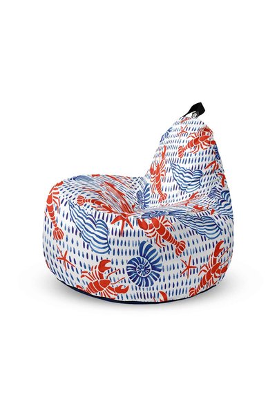 Updeco Fotoliu Puf Bean Bag tip Big Chill, impermeabil, pentru interior/exter...